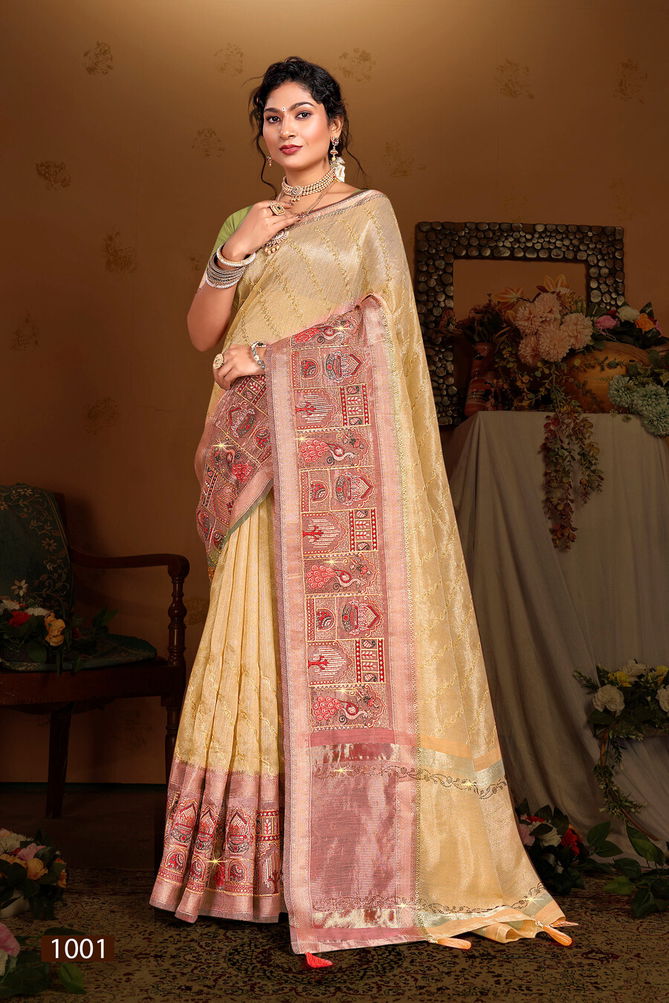 Amaira Silk Vol 1 By Saroj Swarovski And Embroidery Work Silk Saree Wholesale Online
